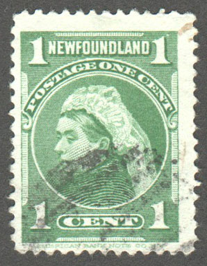 Newfoundland Scott 80 Used F - Click Image to Close